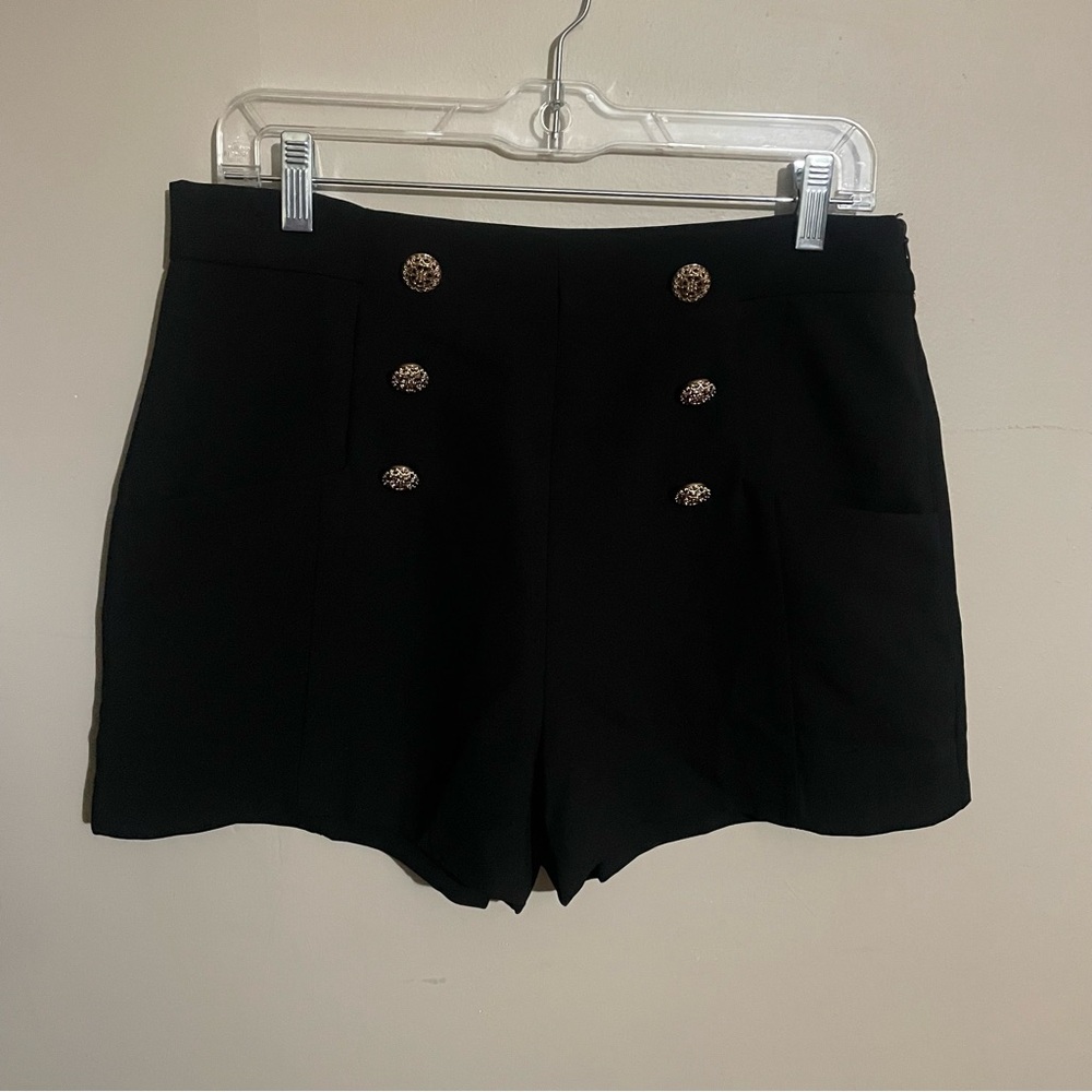 Elegant Black Women's Shorts